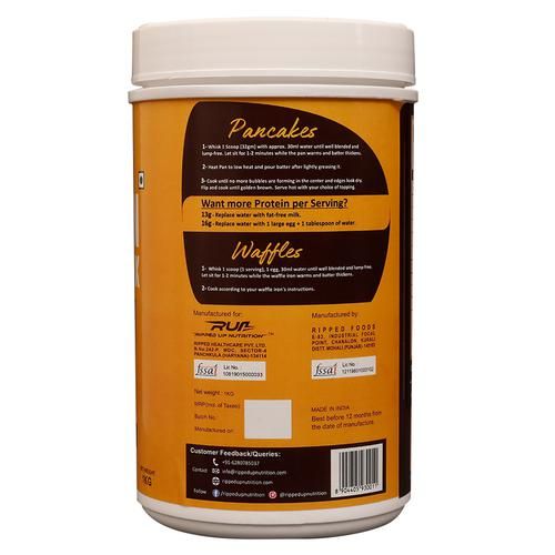 Buy Ripped Up Nutrition Protein Pancake Mix Original Online At Best Price Of Rs 1399 Bigbasket 6167