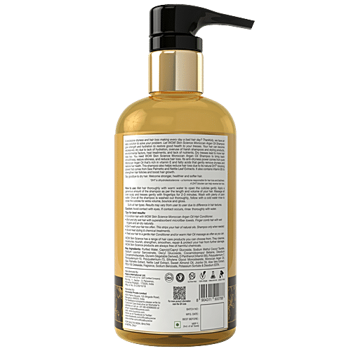 Buy Wow Skin Science Moroccan Argan Oil Shampoo Online at Best Price ...