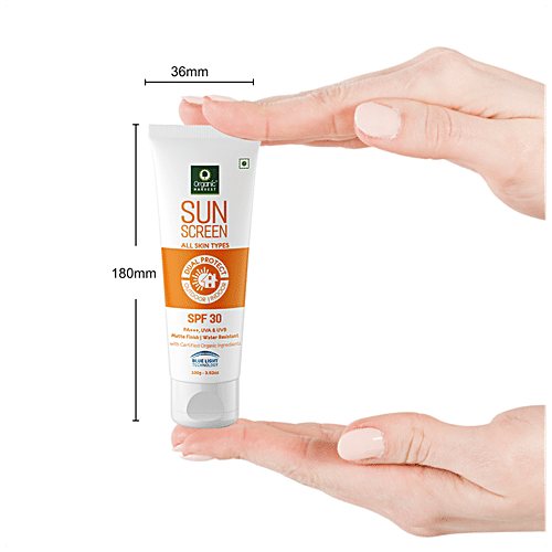 organic harvest sunscreen spf 30