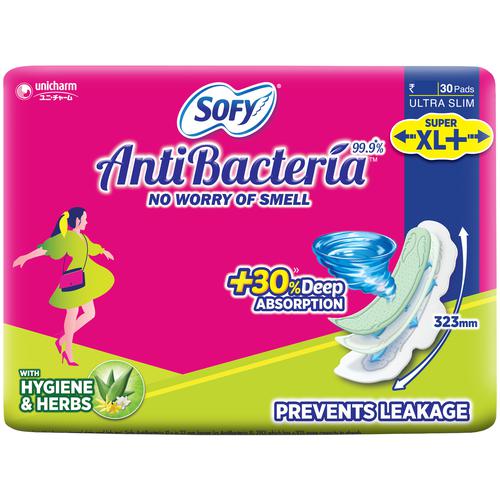 Buy Sofy Sanitary Pads Body Fit Overnight Xxl 10 Pcs Pouch Online