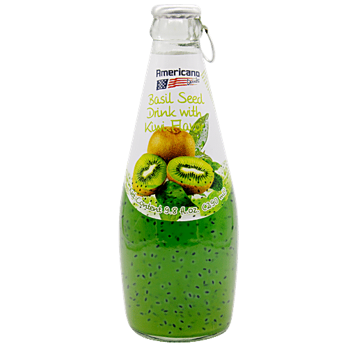 Buy Americano Americano Basil Seed Drink Kiwi Flavour Online at