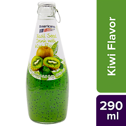 Buy Americano Americano Basil Seed Drink Kiwi Flavour Online at