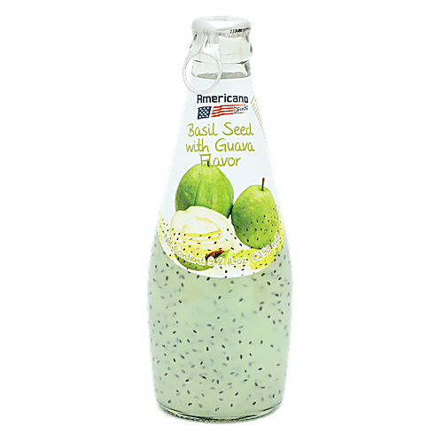 Buy Americano Americano Basil Seed Drink Guava Flavour Online at