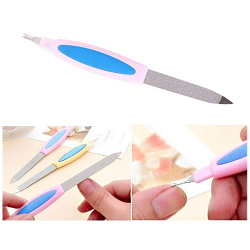 Buy Bronson Professional Nail Filer & Cuticle Trimmer - Colour May Vary ...