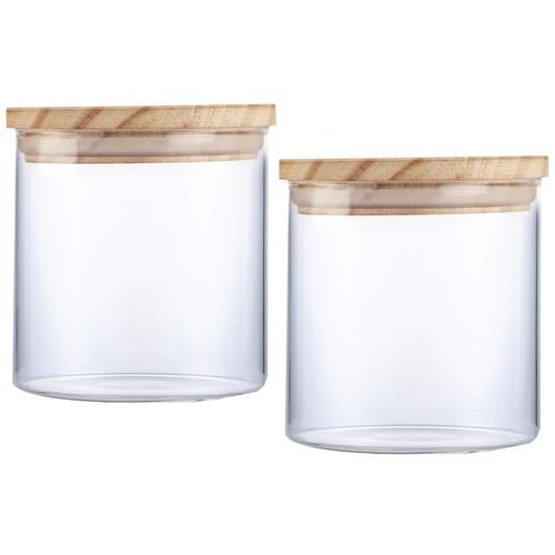 500ML Large Capacity Spherical Glass Food Storage Container with
