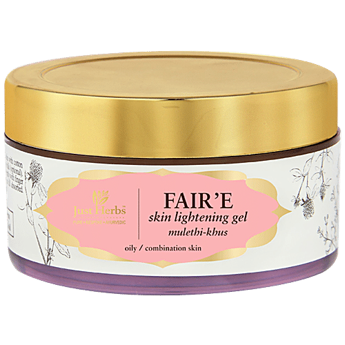 Just Herbs Fair e Skin Brightening Gel For Oily Combination Skin 50 g