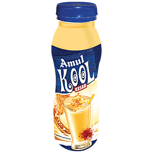 Buy Amul Kool Milk - Kesar Online at Best Price of Rs 20 - bigbasket