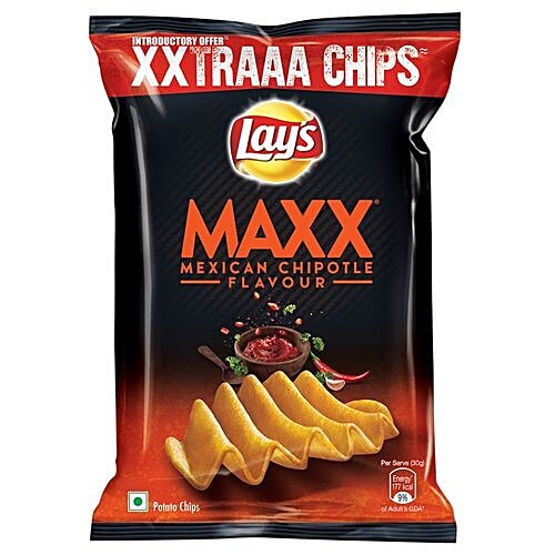 Buy Lays Maxx - Mexican Chipotle Online at Best Price of Rs 20 - bigbasket