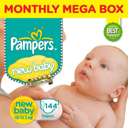 pampers born baby