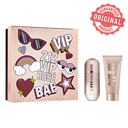 Carolina herrera 212 vip rose online set