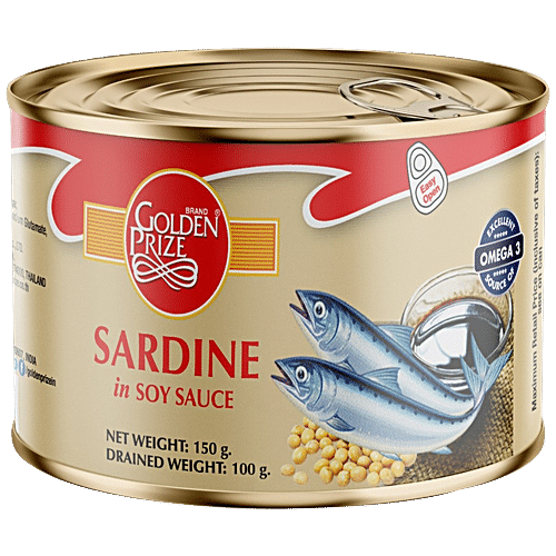 Buy Golden Prize Sardine In Soy Sauce Online at Best Price of Rs 109 ...