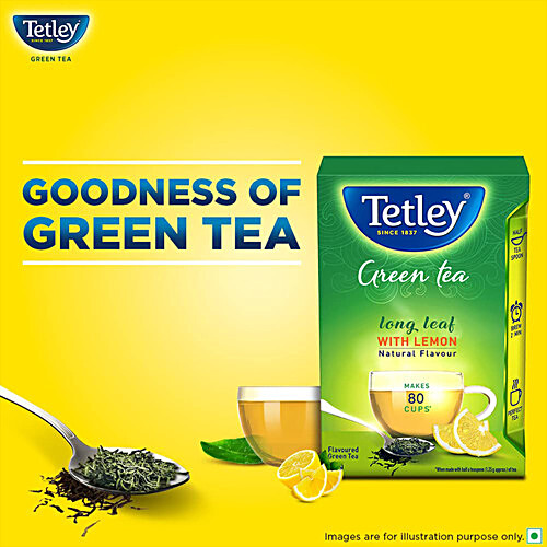 Buy Tetley Long Leaf - Lemon Green Tea Online At Best Price Of Rs 142. ...