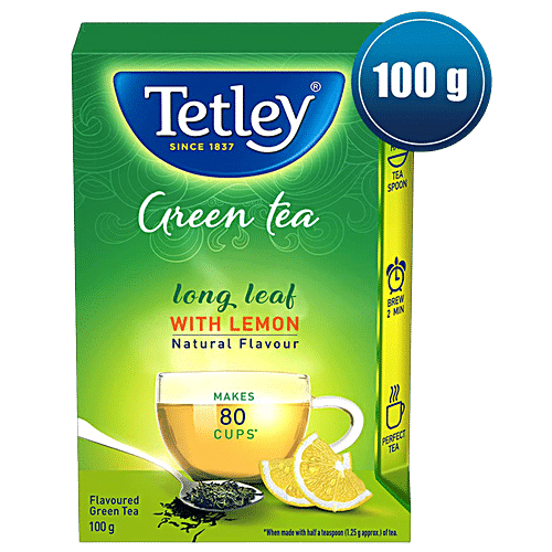 Buy Tetley Long Leaf - Lemon Green Tea Online At Best Price Of Rs 142. ...