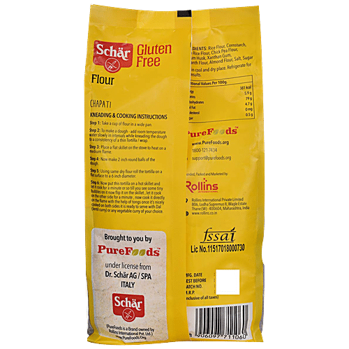 Buy Dr. Schar Gluten Free Flour/Atta Online At Best Price Of Rs 250 ...