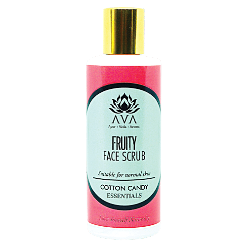 Buy Ayur. Veda . Aroma Cotton Candy Fruity Face Scrub Online at Best