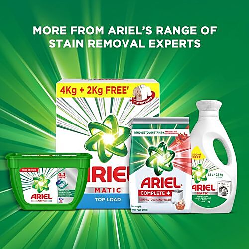 Buy Ariel Complete Detergent Washing Powder Value Pack Online at Best