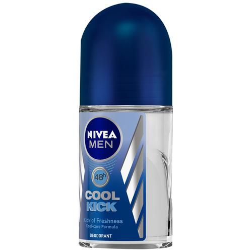 Buy NIVEA MEN Cool Kick Deodorant Roll On - 48h Long Lasting Freshness ...