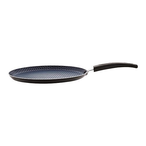 Buy Nirlon Red Aluminium Non-Stick Concave Tawa 26 cm and Deep Kadai with  Steel Lid 2.2 L Online at Best Prices in India - JioMart.