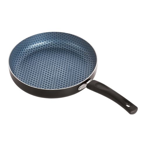 Buy Nirlon Honey Comb Touch Non-stick Flat Fry Pan - 240 mm, Black ...