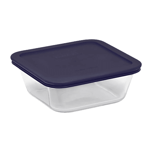 pyrex square glass food storage containers