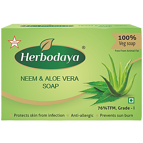 Buy Herbodaya Neem & Aloe Vera Soap Online At Best Price Of Rs Null 