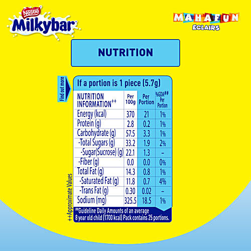 Buy Nestle Milkybar Mahafun Eclairs Online at Best Price of Rs 50 ...