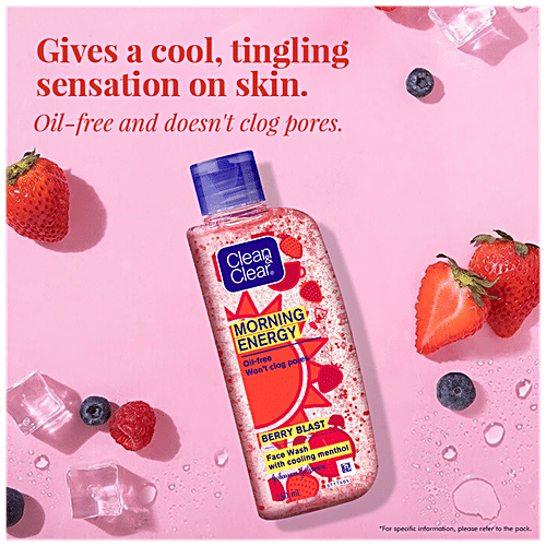 Buy Clean & Clear Face Wash - Morning Energy With Natural Berry Extracts 50  ml Bottle Online at Best Price. of Rs 90.25 - bigbasket