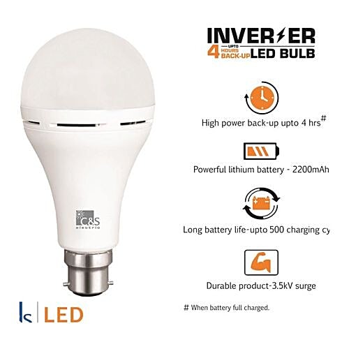 inverter bulb 18 watt