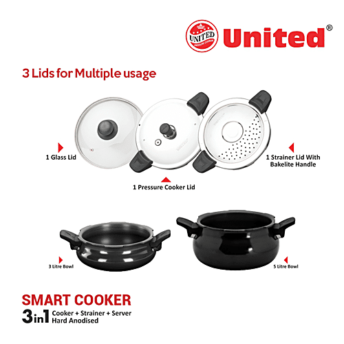 united pressure cooker 3 in 1