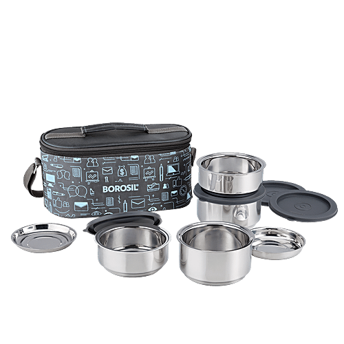 borosil 4 piece lunch box