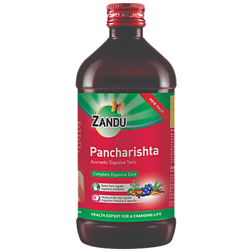 Buy Zandu Pancharishta Ayurvedic Tonic For Digestion Acidity Constipation Gas Relief Online At Best Price Bigbasket