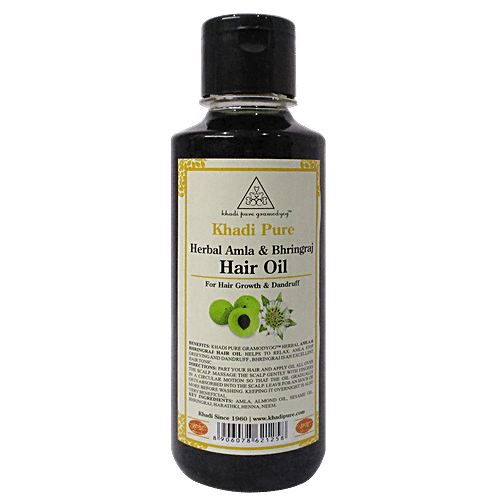 Khadi Natural Pure Amla Hair Oil  Buy Khadi Natural Ayurvedic Pure Amla  Hair Oil