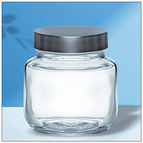 300ml Square Glass Jars With Lids