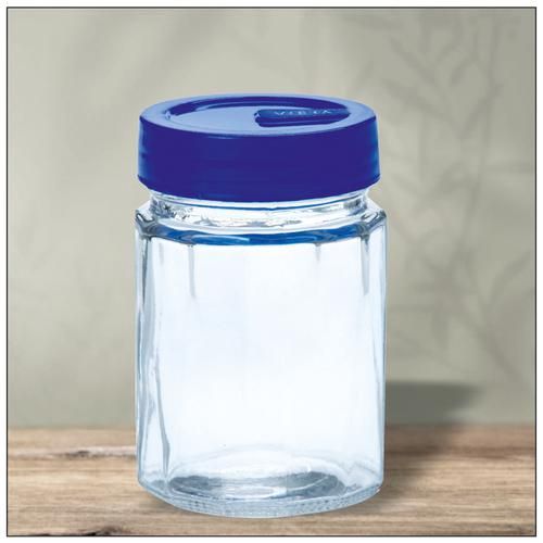 Buy Glass Ideas Glass Storage Jar - With Metal Lid Online at Best Price of  Rs 200 - bigbasket