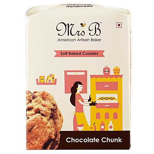 Buy Mrs B Soft Baked Chocolate Chunk Cookies Online At Best Price Of Rs ...