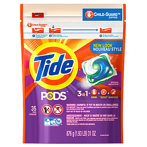 Buy Tide 3 In 1 PODS Detergent Pacs - Top & Front Load Online at Best ...