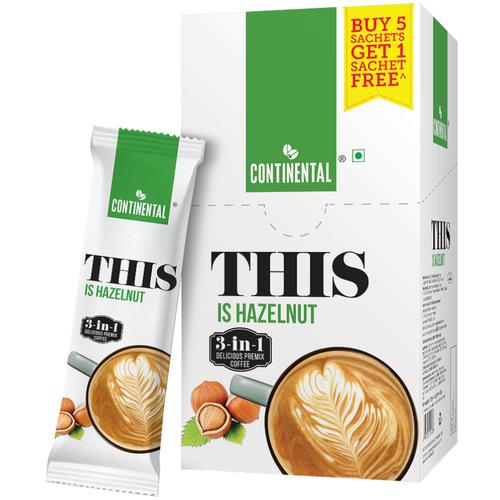 Buy Continental This Hazelnut 3 In 1 Premix Instant Coffee ...