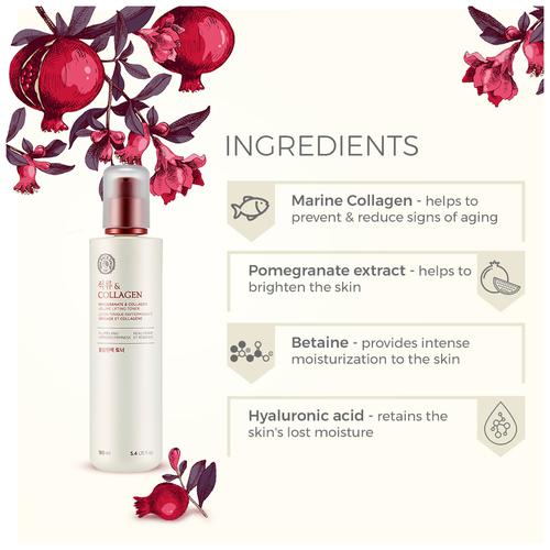 THE FACE SHOP POMEGRANATE AND COLLAGEN VOLUME LIFTING TONER 150Ml