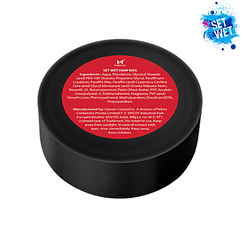 Buy Set Wet Glaze Hair Styling Wax For Men Online At Best Price