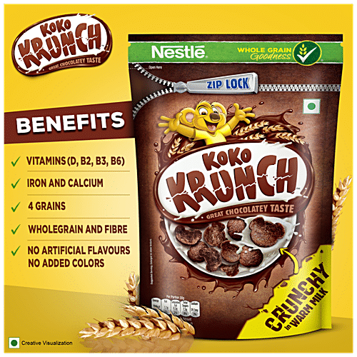 Buy Nestle Koko Krunch Breakfast Cereal - Chocolate