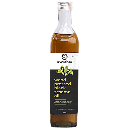 Buy Anveshan Wood Pressed Black Sesame Oil Online At Best Price Of Rs ...