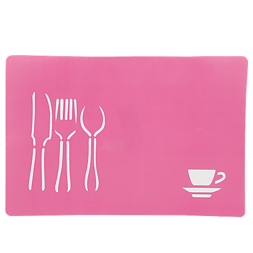 Buy Dp Table Mat Coaster Set Pink Bb172 15 Online At Best