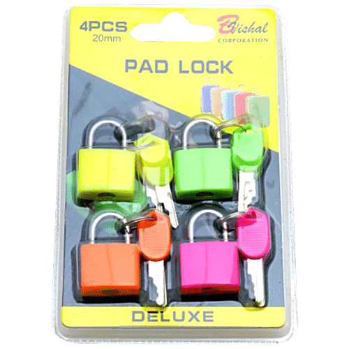 Buy SE7EN Pad Lock - Rust-Resistant, For Home, Office, 50 mm Online at Best  Price of Rs 239 - bigbasket