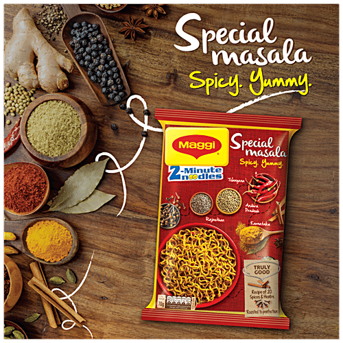 Buy MAGGI 2-Minute Noodles - Special Masala Online At Best Price Of Rs ...