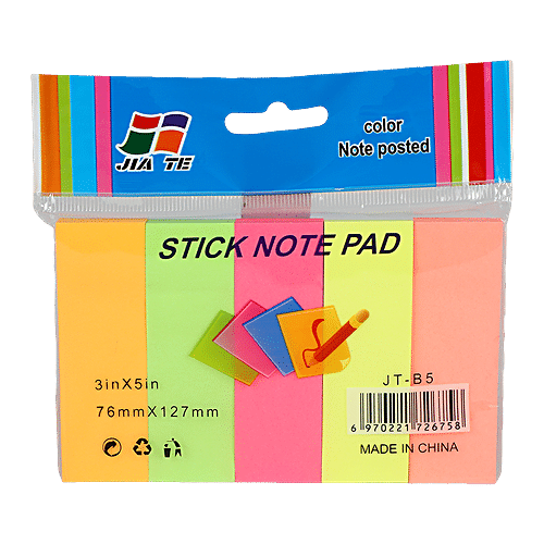 Buy Post-It Super Sticky Notes - For Reminders, Multicolour Online at Best  Price of Rs 190 - bigbasket