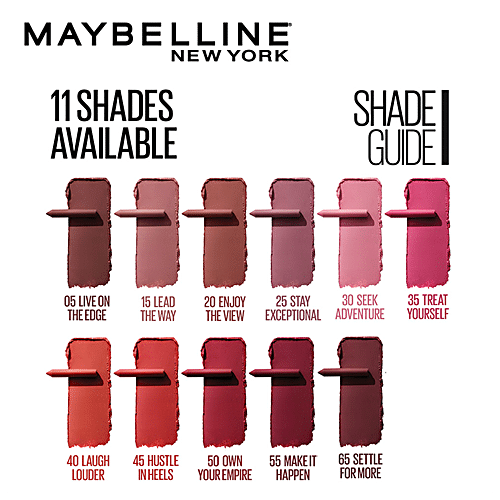 maybelline crayon shades