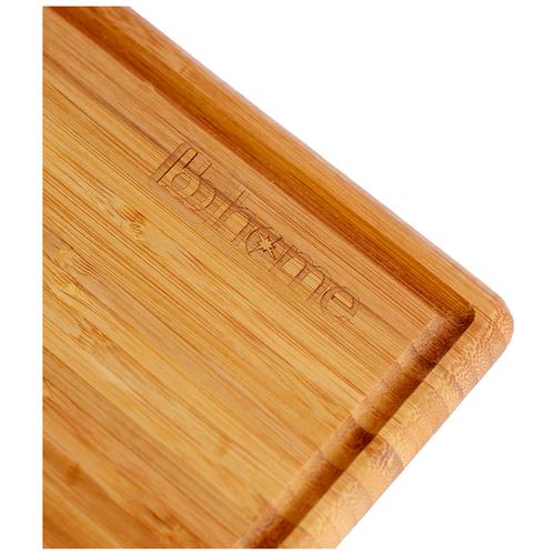 Kitchen Cutting Board Made Of Bamboo Wood 100% Con Asa 30x20 cm