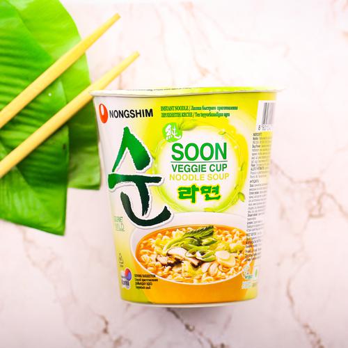 Buy Nongshim Soon Veggie Cup Noodle Soup Gourmet Mild Online At Best