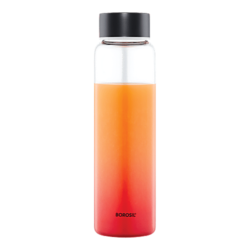 Glass Water Bottle 1 Litre, Sports Water Bottle, Borosilicate Wide Mouth  Bottle