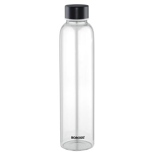 Buy Borosil Plain Glass Water Bottle - Narrow Mouth, For Fridge & Office, IGLBTNM0500 Online at 
